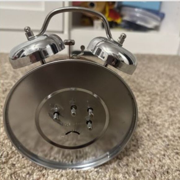 Betty Boop Twin Bell  Movie Wind Up Alarm Clock Vandor  - Tested working - Picture 2 of 2